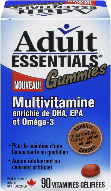 Adult Essentials Gummies Enhanced Multi-Vitamin
