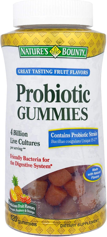 Nature'S Bounty Probiotic Gummies, 120 Count
