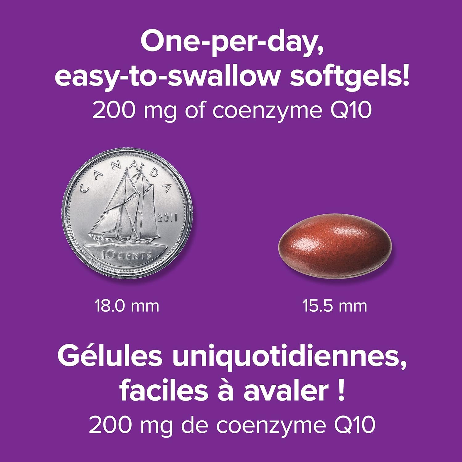 Webber Naturals Coenzyme Q10 (CoQ10) 200 mg, 60 Softgels, High Potency Antioxidant, for Heart Health and Cellular Energy Production : Health & Household