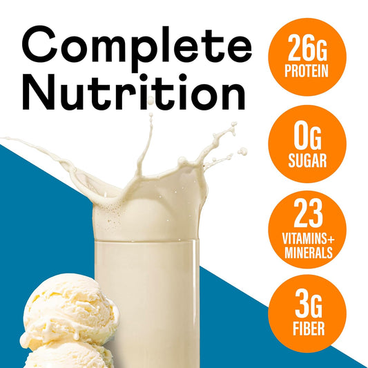 Owyn Only What You Need Protein Shake, High Protein Complete Nutrition Drink, Vanilla, 12 Fl Oz (12 Pack)