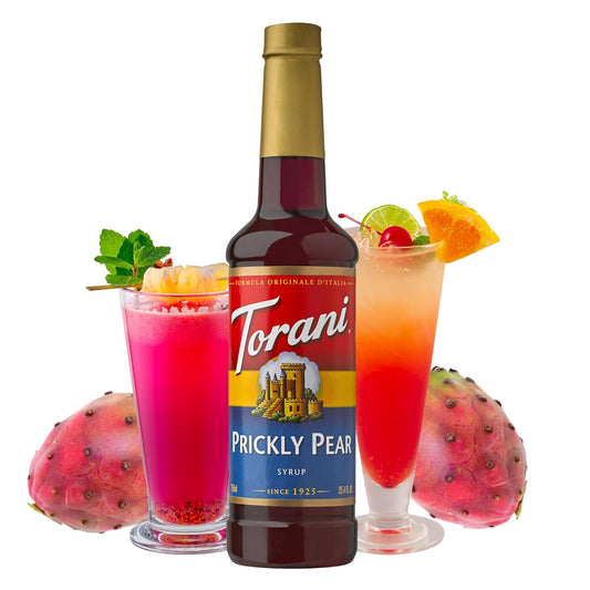 Torani Flavored Drink Syrup, Prickly Pear, 25.4 Fl Oz Bottle (Pack Of 4)