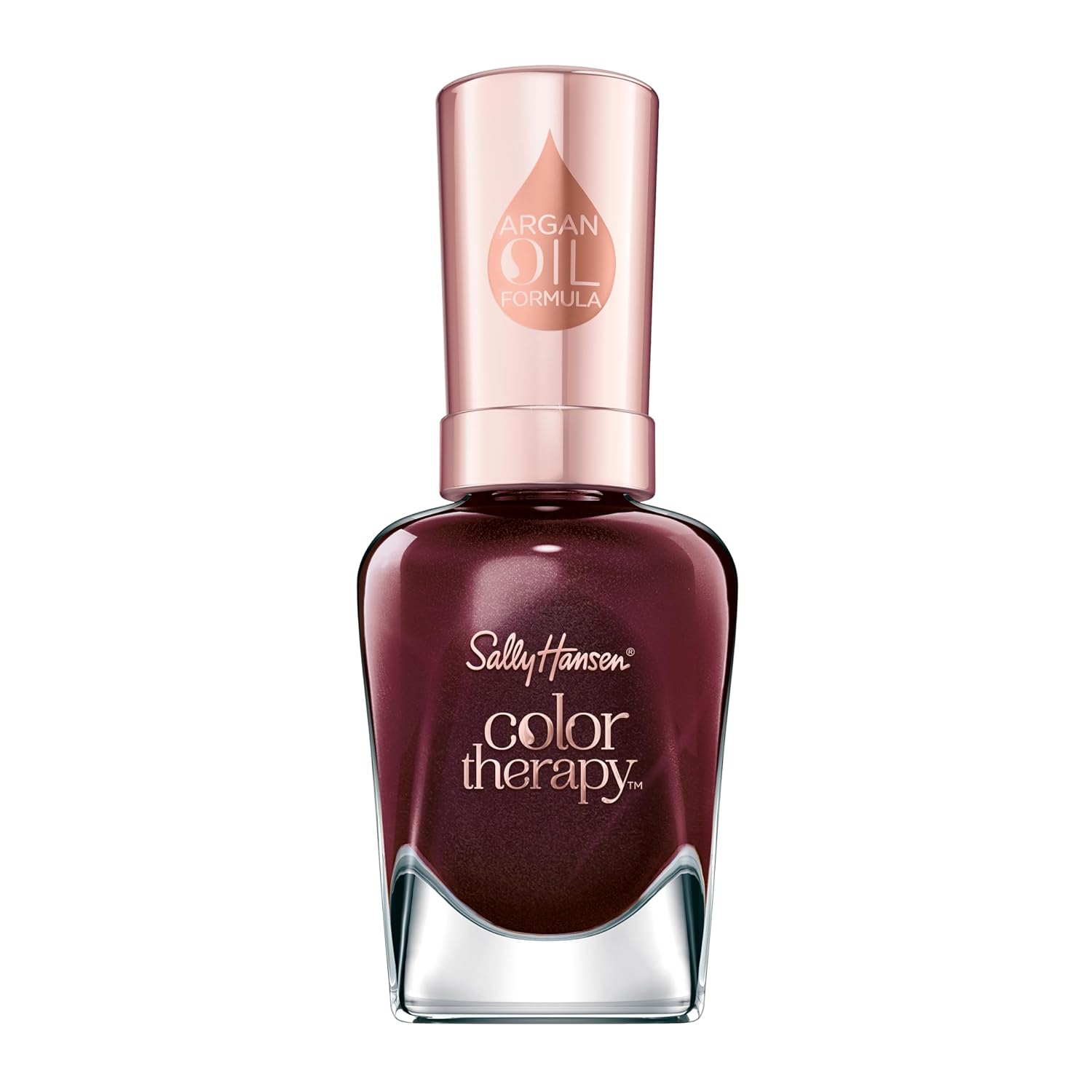 Sally Hansen Color Therapy Nail Polish, Wine Not, Pack Of 1