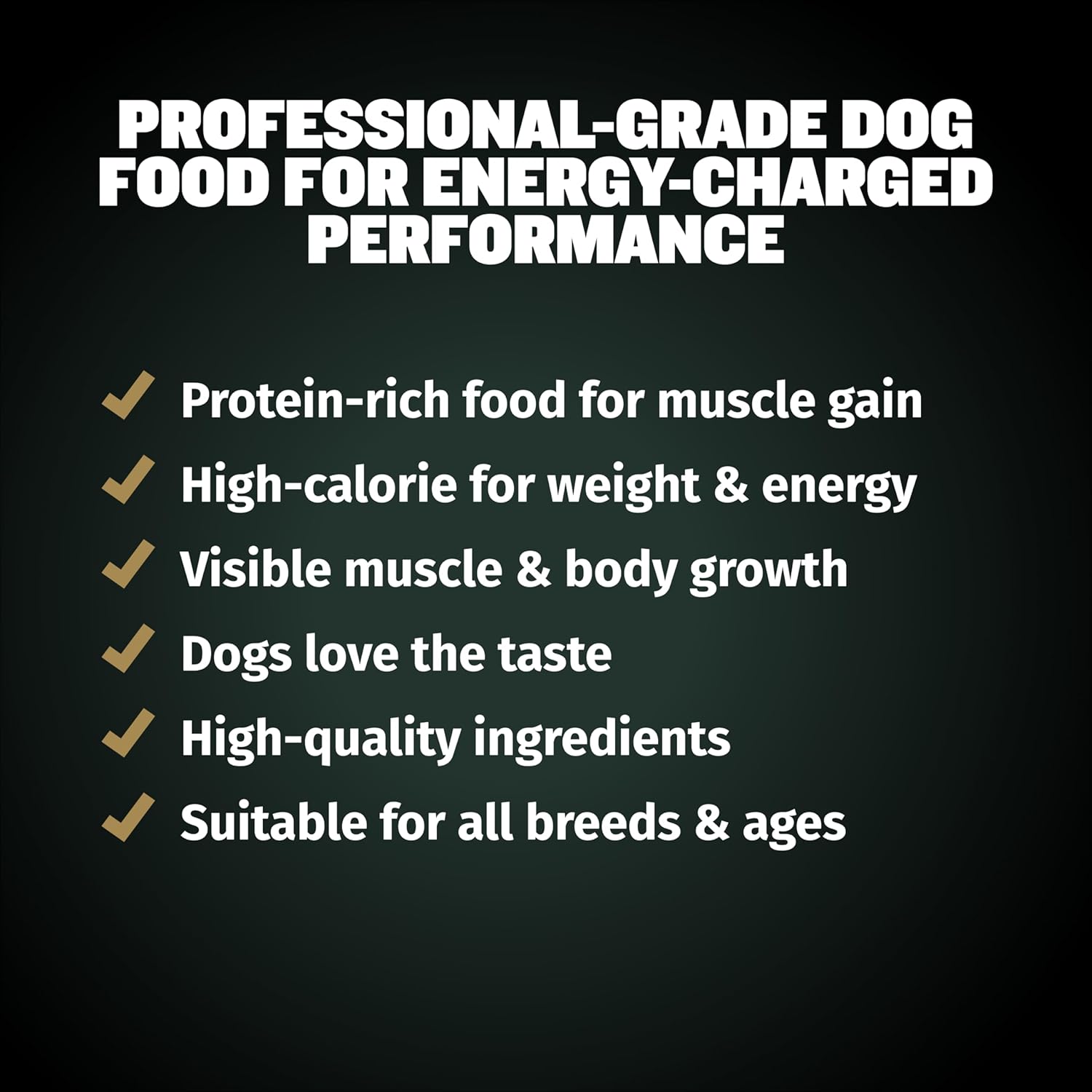 Bully Max Pro 2X High Calorie & High Protein Dry Dog Food for Puppy and Adult Dogs - Healthy Weight Gain & Muscle Building Support for Small & Large Breeds - Slow-Cooked, 600 Calories/Cup, 4 lbs : Pet Supplies