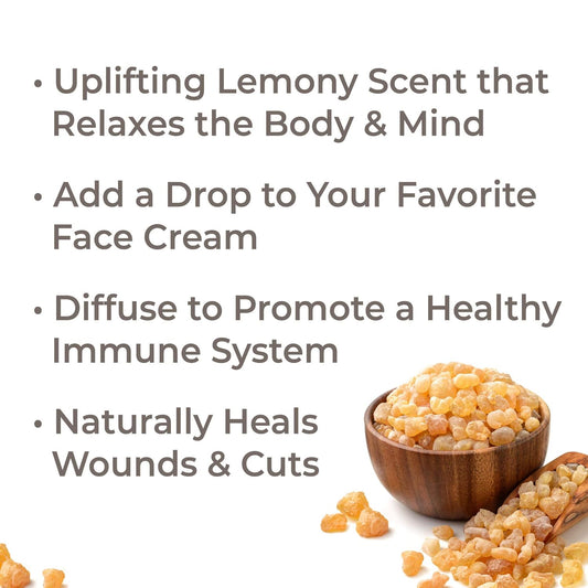 Plant Therapy Organic Frankincense Frereana Essential Oil 100% Pure, Usda Certified Organic, Undiluted, Natural Aromatherapy, Therapeutic Grade 30 Ml (1 Oz)