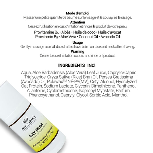 After Shave Balm For Men | Post Shave Balm - | Made By Skilled Artisans | Prevents And Cures Razor Burns | 3,4 Oz