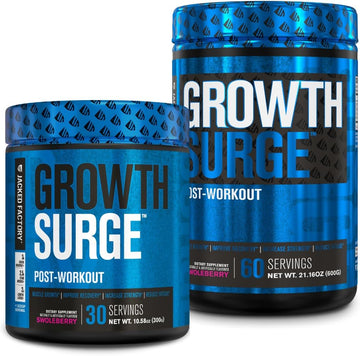 Jacked Factory Growth Surge Creatine Post Workout W/L-Carnitine - Daily Muscle Builder & Recovery Supplement With Creatine Monohydrate, Betaine, L-Carnitine L-Tartrate - 90 Servings, Watermelon