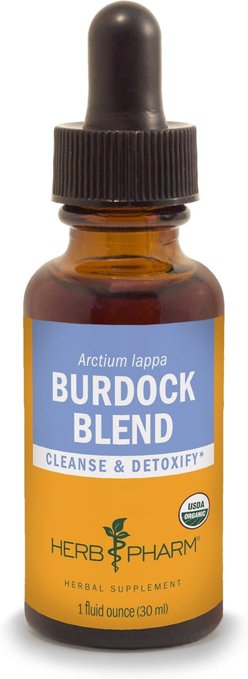 Herb Pharm Burdock Blend Liq Extract to Support Cleansing & Detoxifying - 1  (DBURD01)