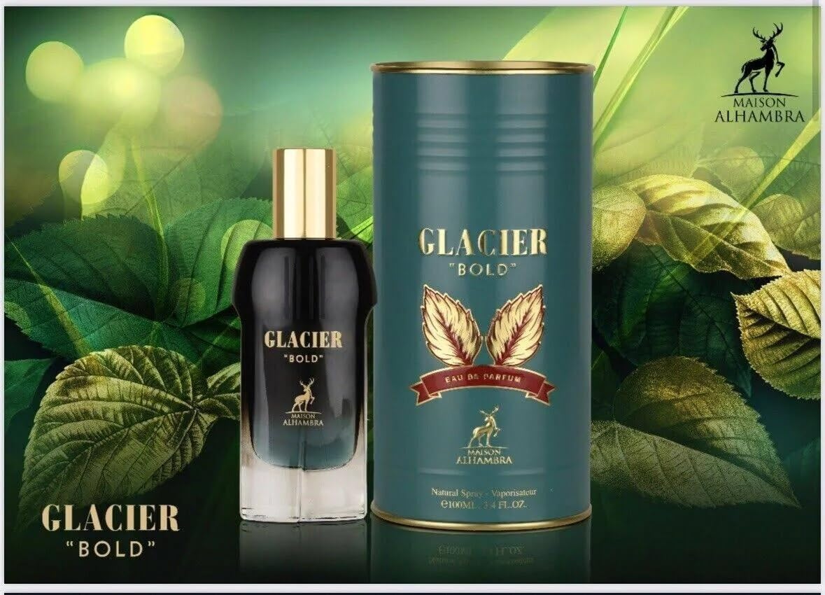 Maison Alhambra Glacier Ultra For Men - 3.4 Oz Edp Spray : Beauty & Personal Care