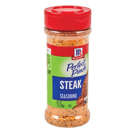 McCormick Perfect Pinch Steak Seasoning, 7 oz (Pack of 6)