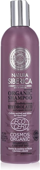 Natura Siberica Organic Shampoo Colour Revival And Shine For Dyed Hair 400Ml