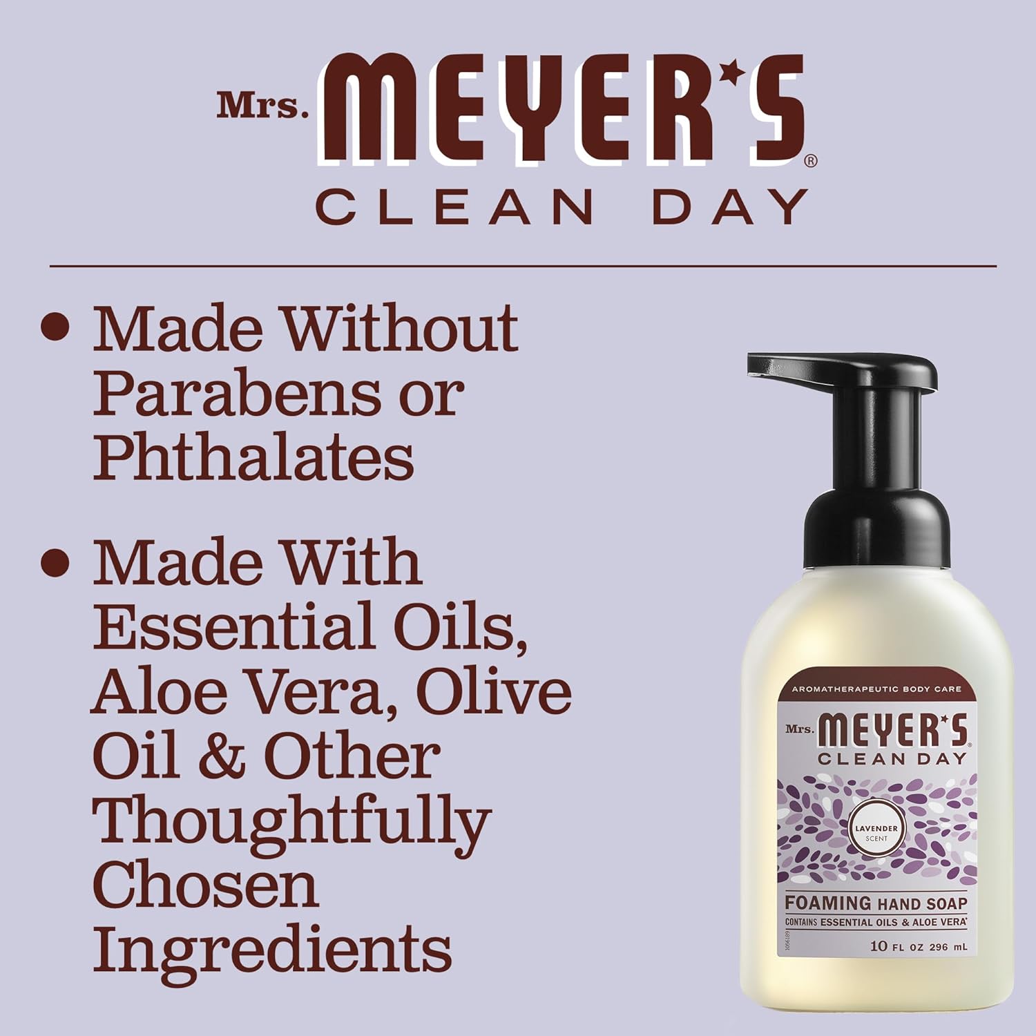 Mrs Meyers Mrs. Meyer's Clean Day Foaming Hand Soap (662031) : Beauty & Personal Care