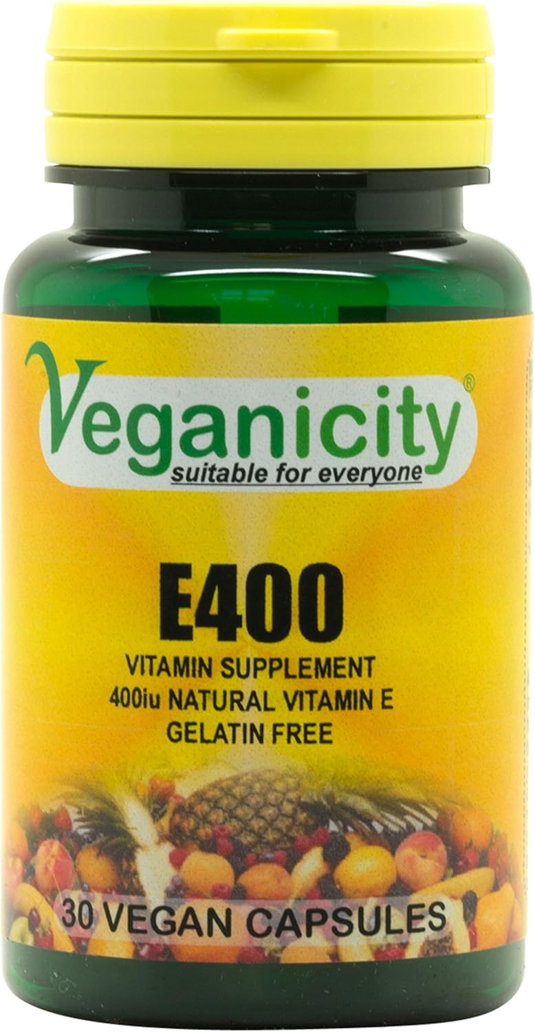 Veganicity E400 Heart Health Supplement - 30 Capsules