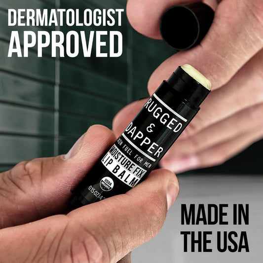 Organic Lip Balm For Men, Mens Chapstick Organic, Mens Lip Balm, Natural Chapstick For Men, Organic Chapstick Mint Lip Balm, Peppermint Lip Balm, All Natural Men'S Lip Balm Chap Stick, Lip Therapy