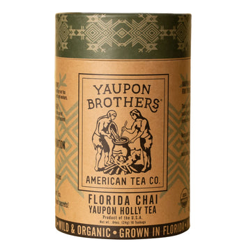 Yaupon Brothers Chai Yaupon Tea - 16 Eco-Friendly Yaupon Chai Tea Bags Crafted From Organic Ingredients & Antioxidant Rich Yaupon Tea Leaves - Perfect Concentrate Substitute