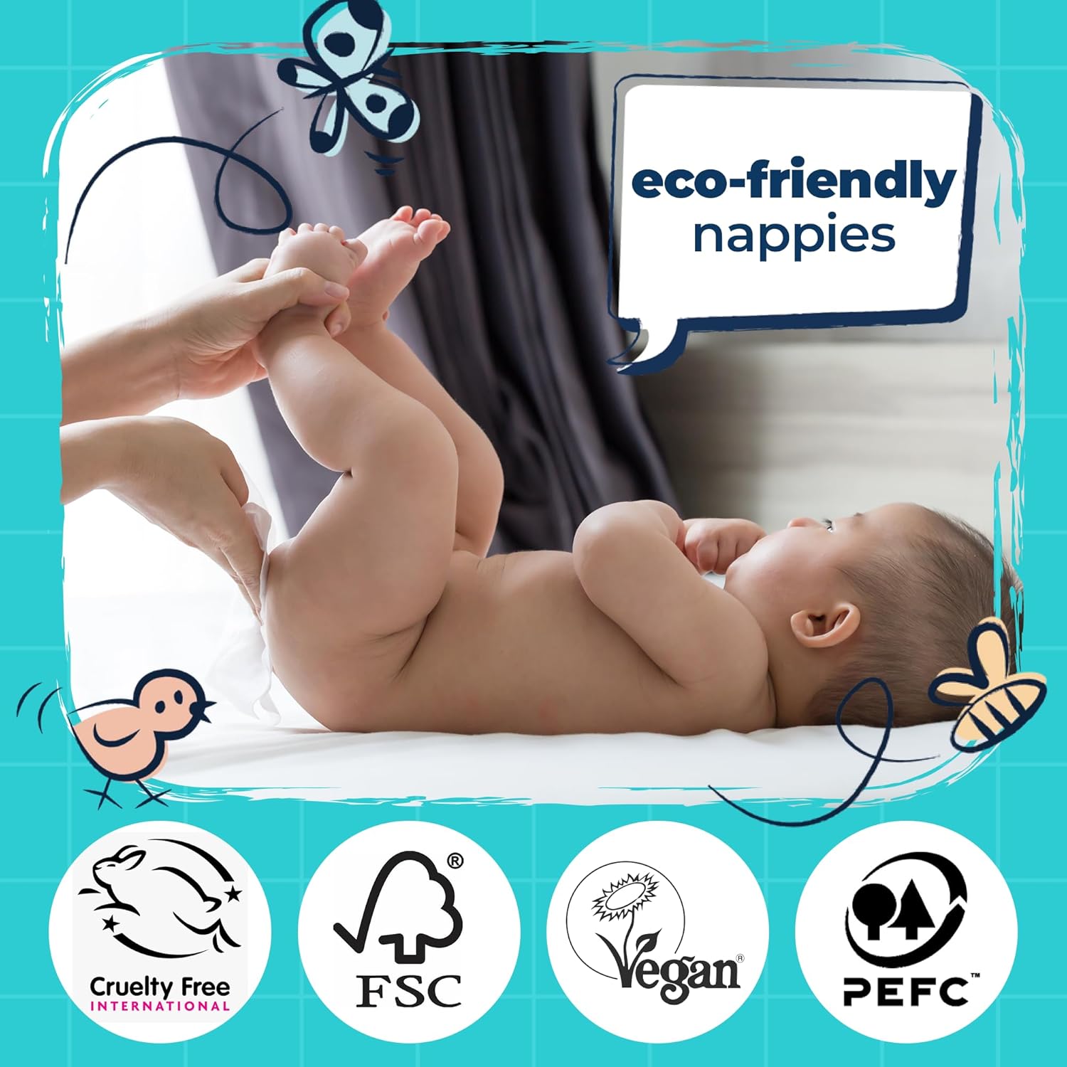 Mum & You Baby Wipes Multipack - 1,680 Biodegradable Wet Wipes (30 Packs) | 99.4% Water Wipes for Sensitive Newborn Skin | Baby Wipes Bulk, Bum Wipes, Wet Tissue, Eco-Friendly wet wipes baby : Amazon.co.uk: Baby Products