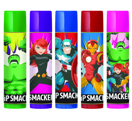 Lip Smacker Marvel Avengers Storybook Collection, Set of 5 Flavored Lip Balms : Beauty & Personal Care