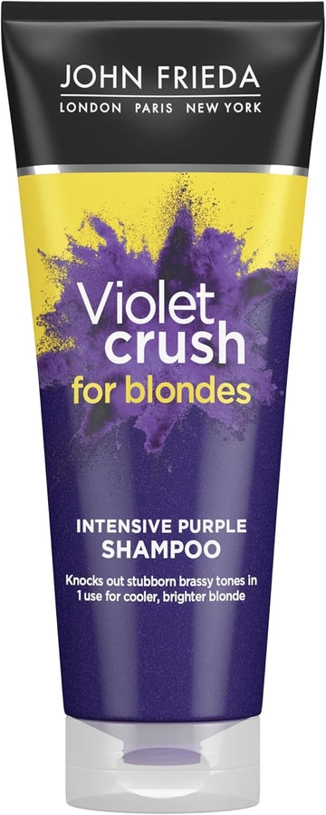 John Frieda Violet Crush Intensive Purple Shampoo For Blonde Hair, 250Ml