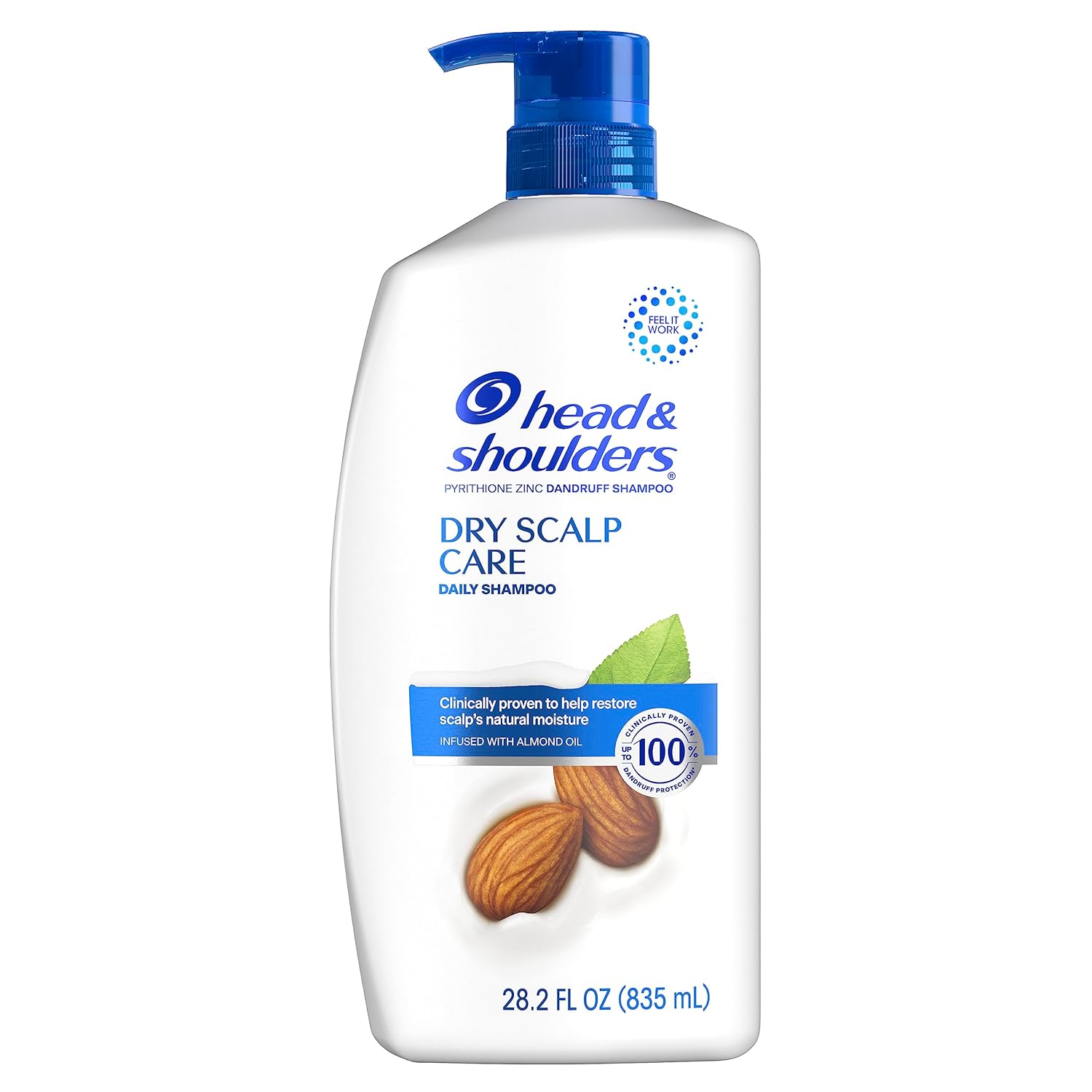 Head And Shoulders Dandruff Shampoo, Anti-Dandruff Treatment, Dry Scalp Care For Daily Use, Paraben Free, 28.2 Oz
