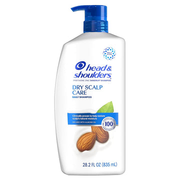 Head And Shoulders Dandruff Shampoo, Anti-Dandruff Treatment, Dry Scalp Care For Daily Use, Paraben Free, 28.2 Oz