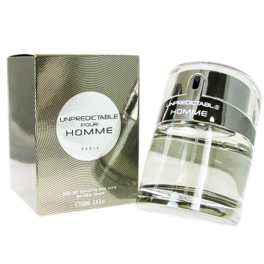Unpredictable Pour Homme For Men By Glenn Perri - 3.4 Oz Edt Spray : Beauty & Personal Care