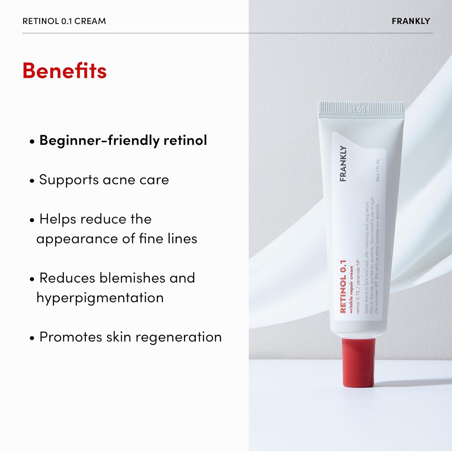 Retinol Starter Duo: Retinol 0.1 Cream & Retinol 0.3 Cream | Anti-Aging, Acne Care & Skin Turnover | For All Skin Types | Vegan & Cruelty-Free | 1.01 Fl.Oz & 0.7 Fl.Oz