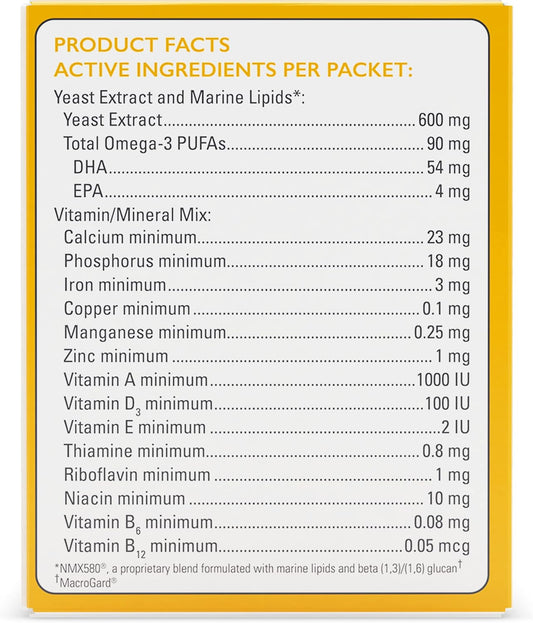 Nutramax Imuquin Immune Health Supplement Powder For Dogs And Puppies - With Beta Glucans, Marine Lipids, Vitamins And Minerals, 30 Packets