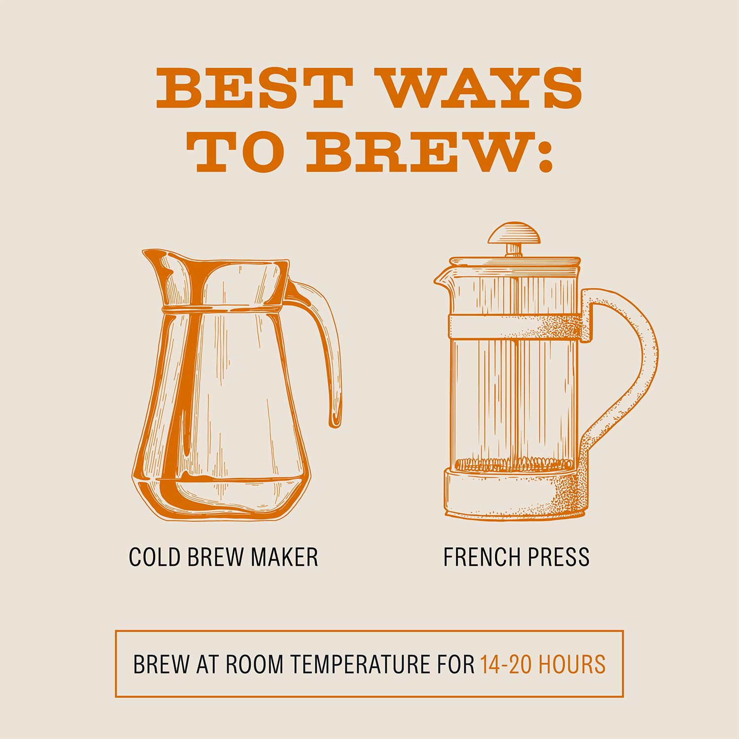 Bizzy Organic Cold Brew Coffee | Breakfast Blend | Coarse Ground Coffee | Medium-Light Roast | Micro Sifted | Specialty Grade | 100% Arabica | 1 Lb