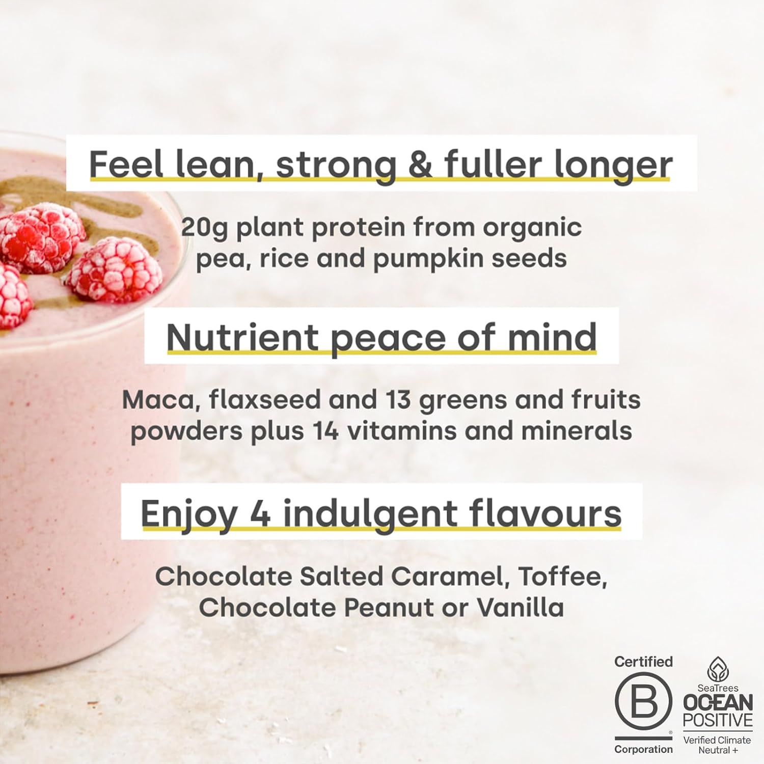 Form Superblend - Vegan Protein Powder, 20g Plant Protein (Chocolate Peanut) : Amazon.co.uk: Health & Personal Care