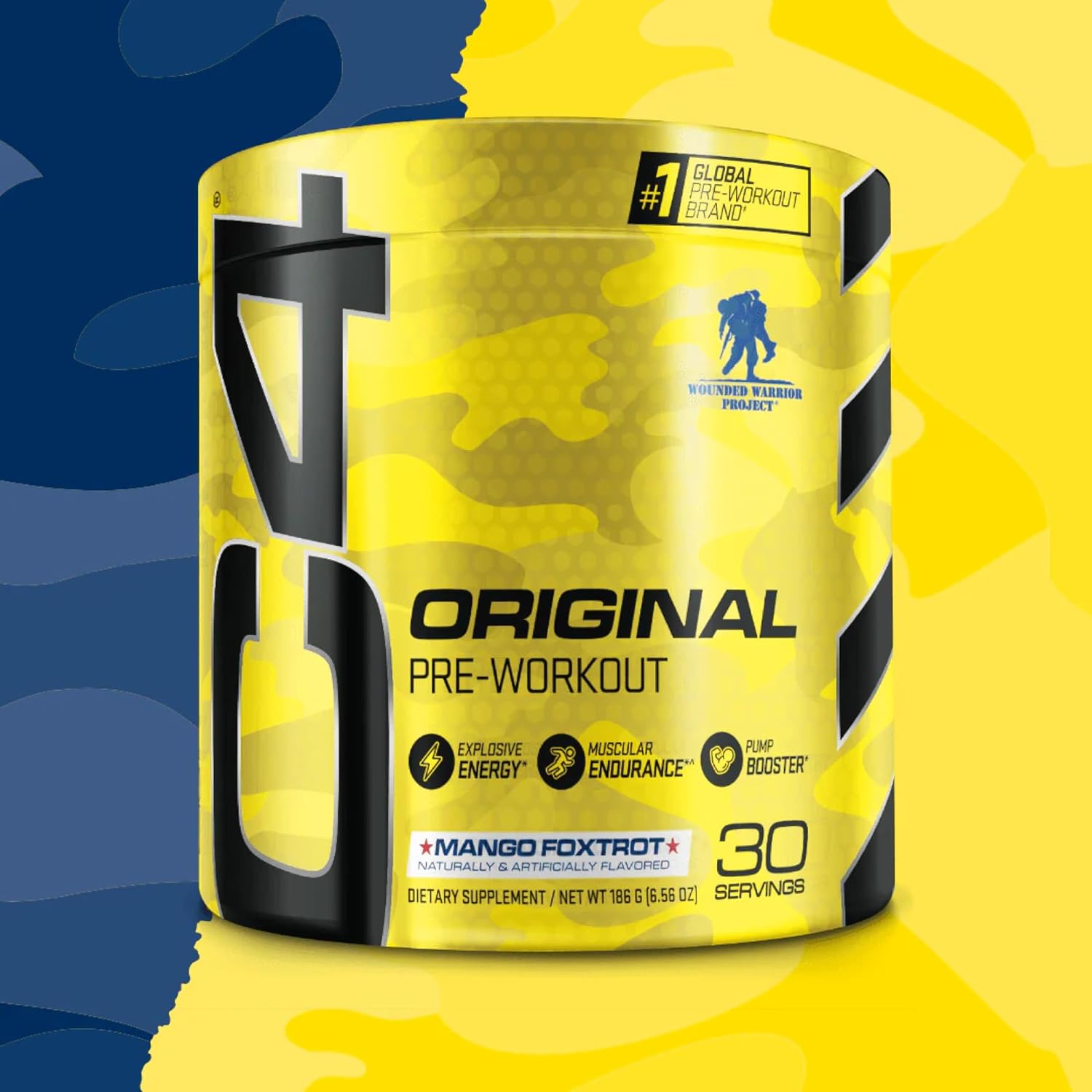 Cellucor C4 Original Pre Workout Powder Mango Foxtrot Sugar Free Preworkout Energy for Men & Women 150mg Caffeine + Beta Alanine + Creatine - 30 Servings (Packaging May Vary) : Health & Household