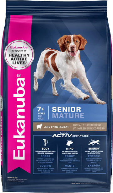 Eukanuba Senior Lamb 1St Ingredient Dry Dog Food, 30 Lb