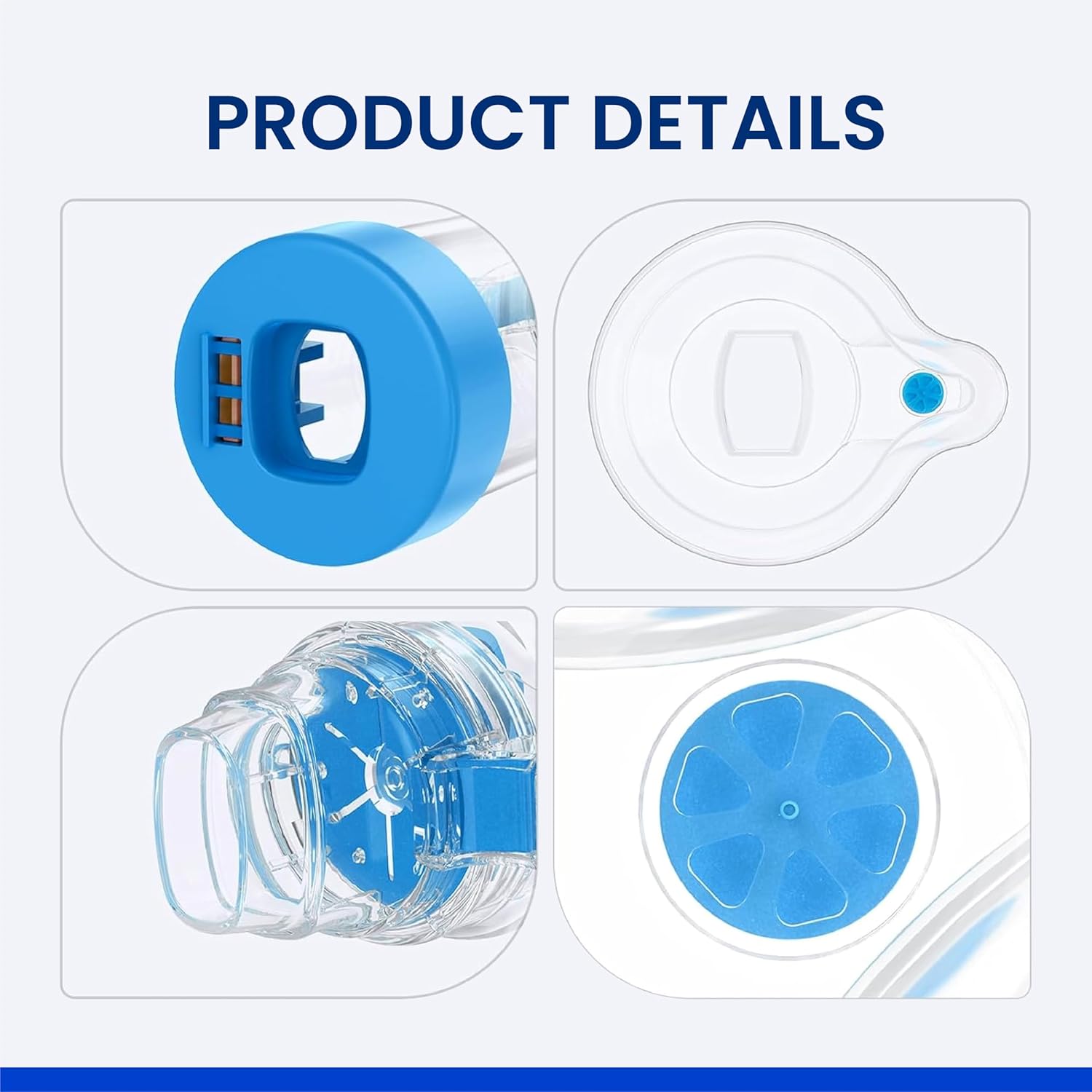 Pet Inhaler Spacer (Comfort Chamber) for Improved Breathing of Your cat, Dog and Furry Friend (Blue) : Amazon.co.uk: Health & Personal Care