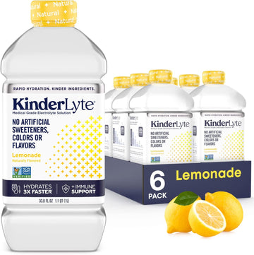 KinderLyte | Natural Electrolyte Solution | Doctor-Formulated for Rapi