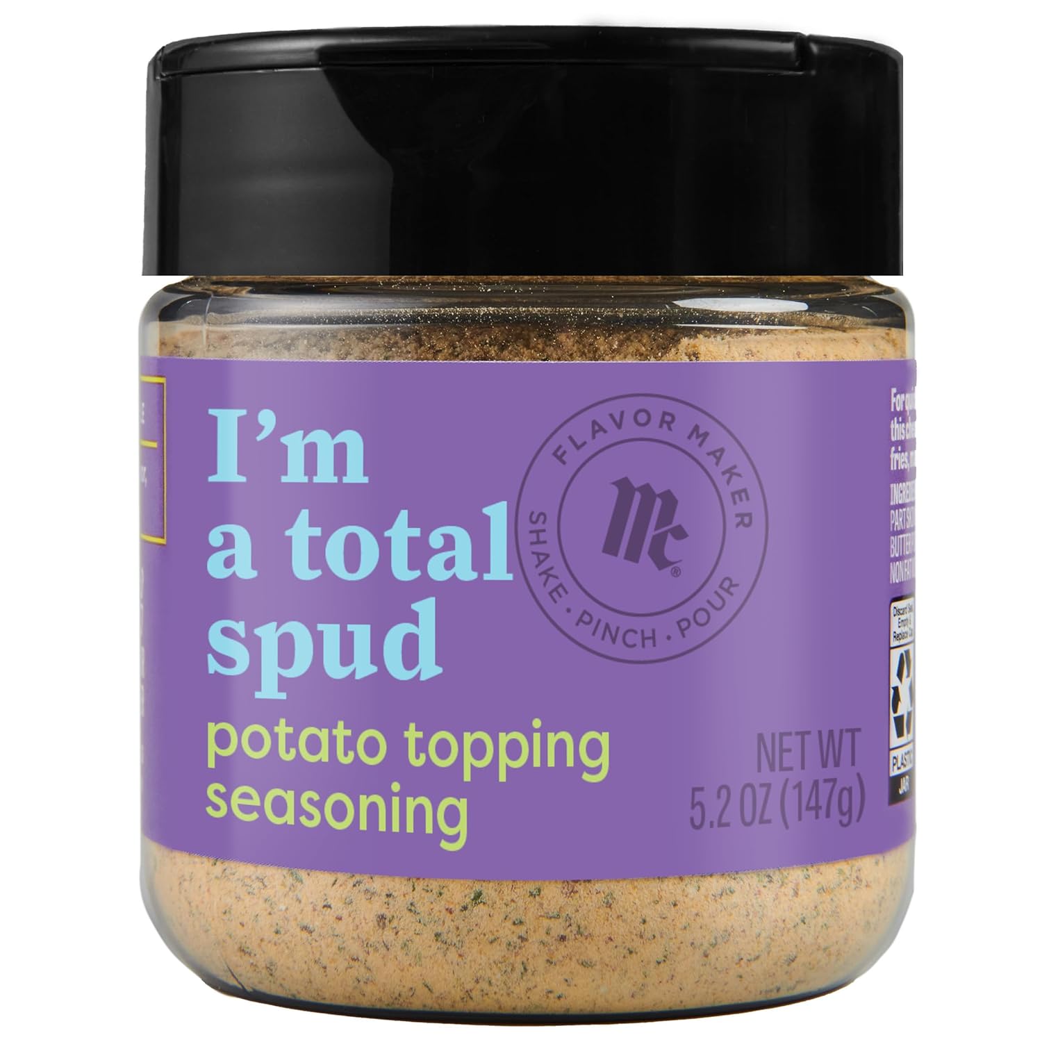 Mccormick Potato Topping Seasoning, Flavor Maker, 5.2 Oz