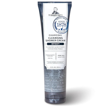 Grandpas Shower Crem Chrcoal Clens 9.5 Oz