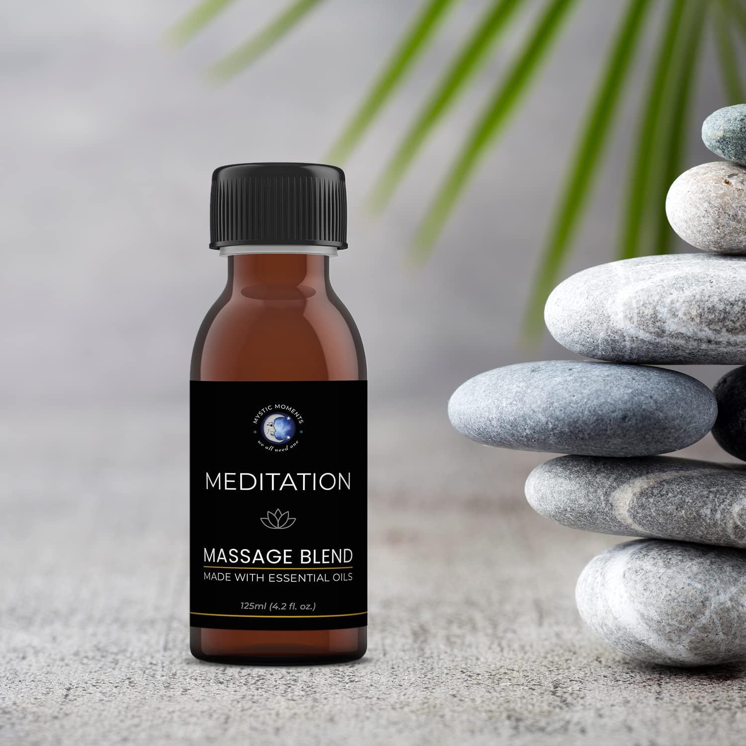 Mystic Moments | Meditation Aromatherapy Massage Oil Blend 125ml - Natural Massage Blend Made with Essential Oils for Spa & Massage Therapy : Amazon.co.uk: Health & Personal Care