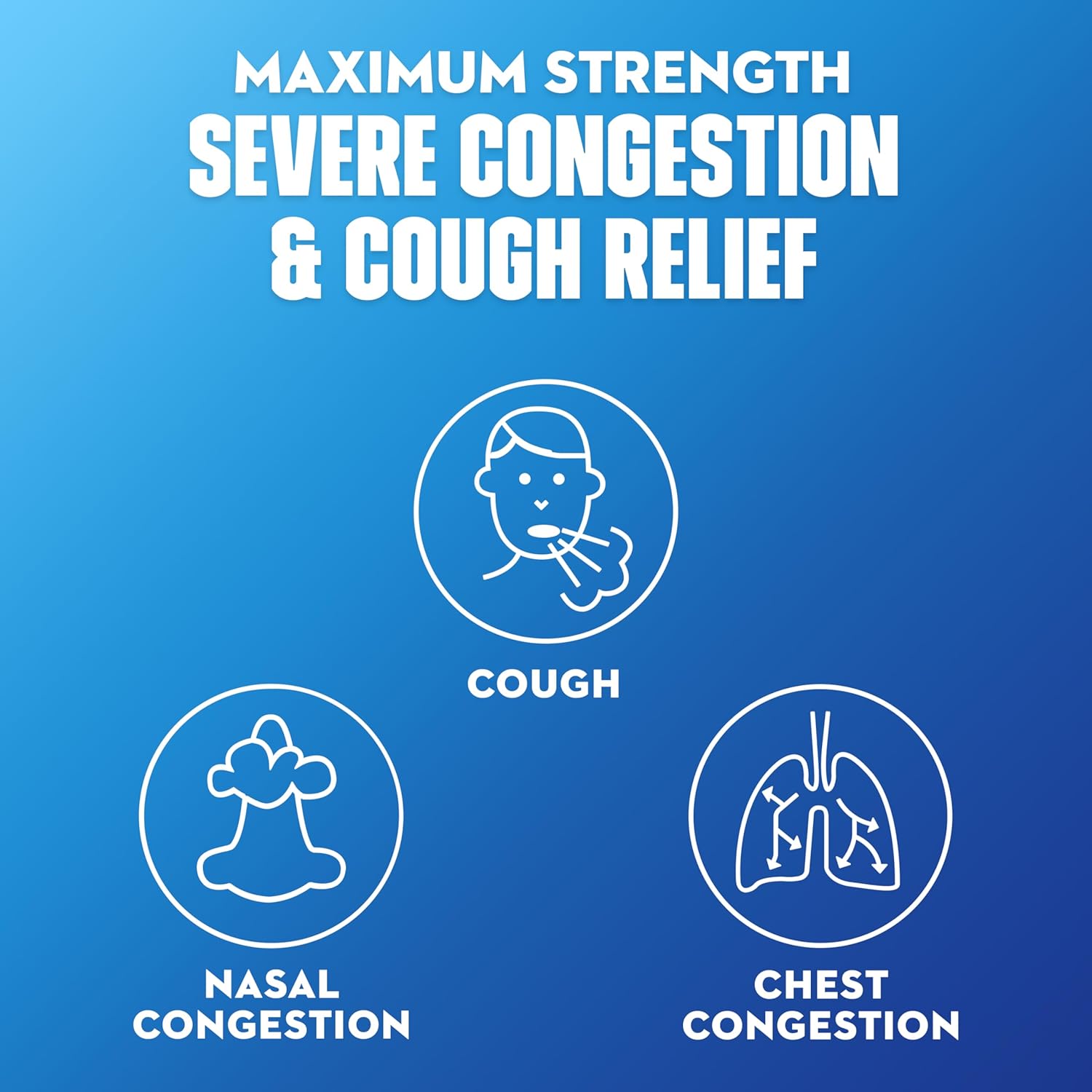 Mucinex Fast-Max Severe Congestion & Cough Caplets, 20 Count