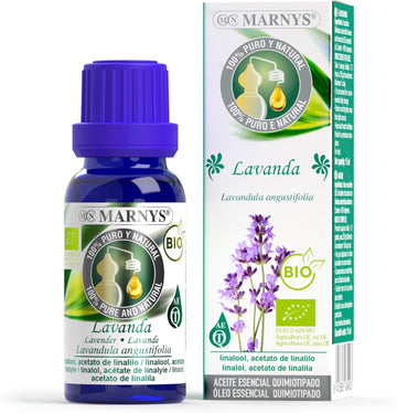 Marny'S Organic Lavender Essential Oil, 100% Pure And Naturally Origin, Bottle 10 Ml