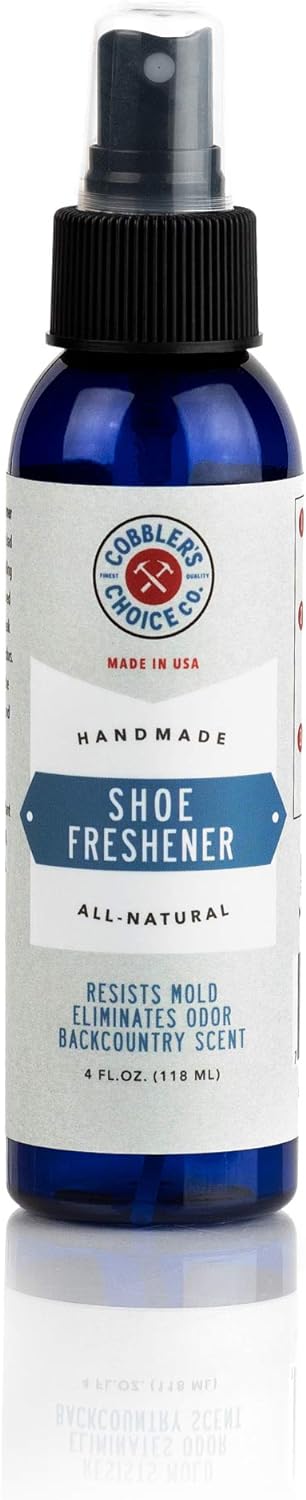 All-Natural Shoe Deodorizer Spray - Shoe Freshener - Safely Eliminates and Destroys Bad Odors