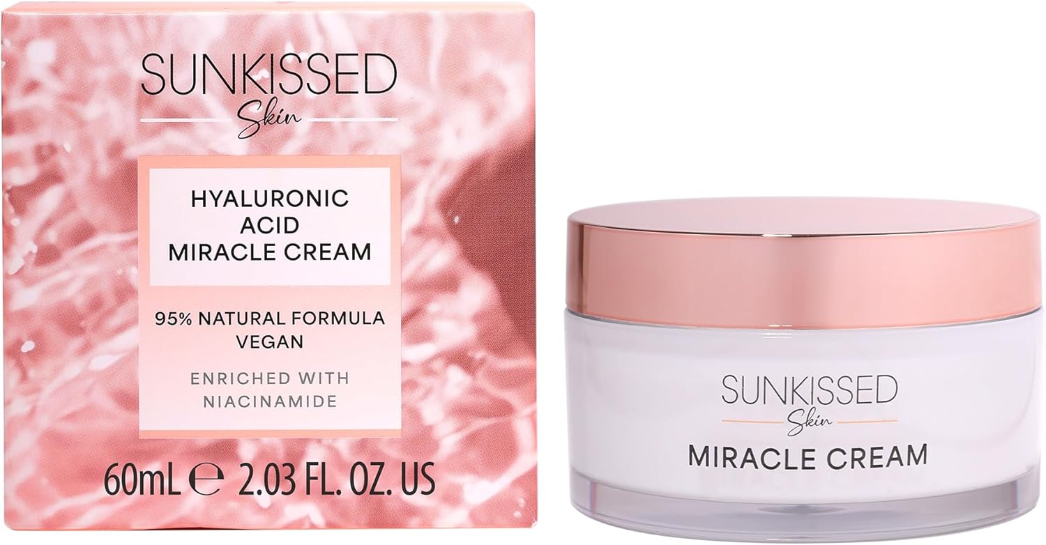 Sunkissed Skin Hyaluronic Acid Miracle Cream 60Ml Enriched With Niacinamide