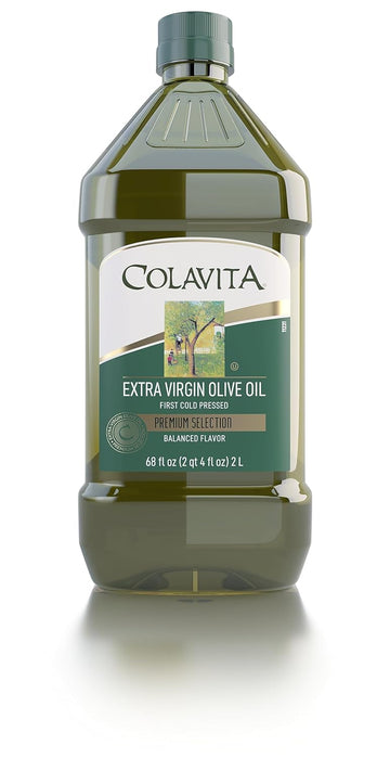 COLAVITA Premium Selection Extra Virgin Olive Oil Pack of 1 Plastic Bottle