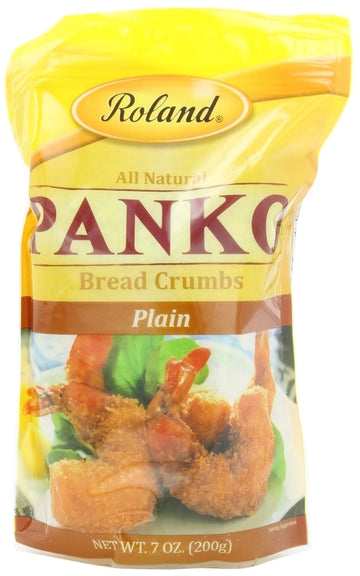 Roland Foods Bread Crumbs, Plain Panko, 7 Ounce (Pack of 6)