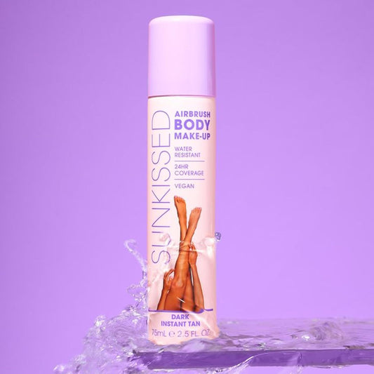 Sunkissed Airbrush Body Makeup 75Ml Dark
