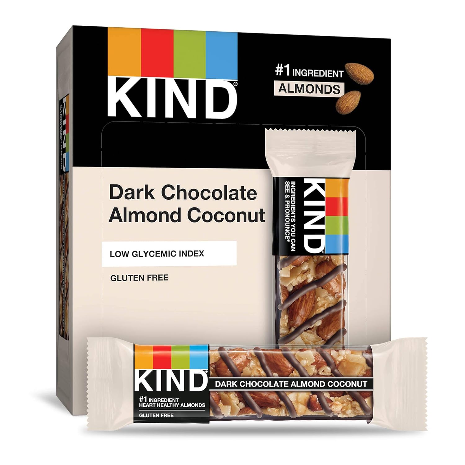 Kind Dark Chocolate Almond & Coconut, 1.4 Oz (Pack Of 6)