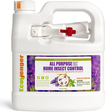 Ecovenger All Purpose Home Insect Control 1/2 Gallon With Trigger Sprayer By Ecoraider, Fleas, Fruit Flies, Gnats, Moths, Roaches, Spiders, Fast Kill