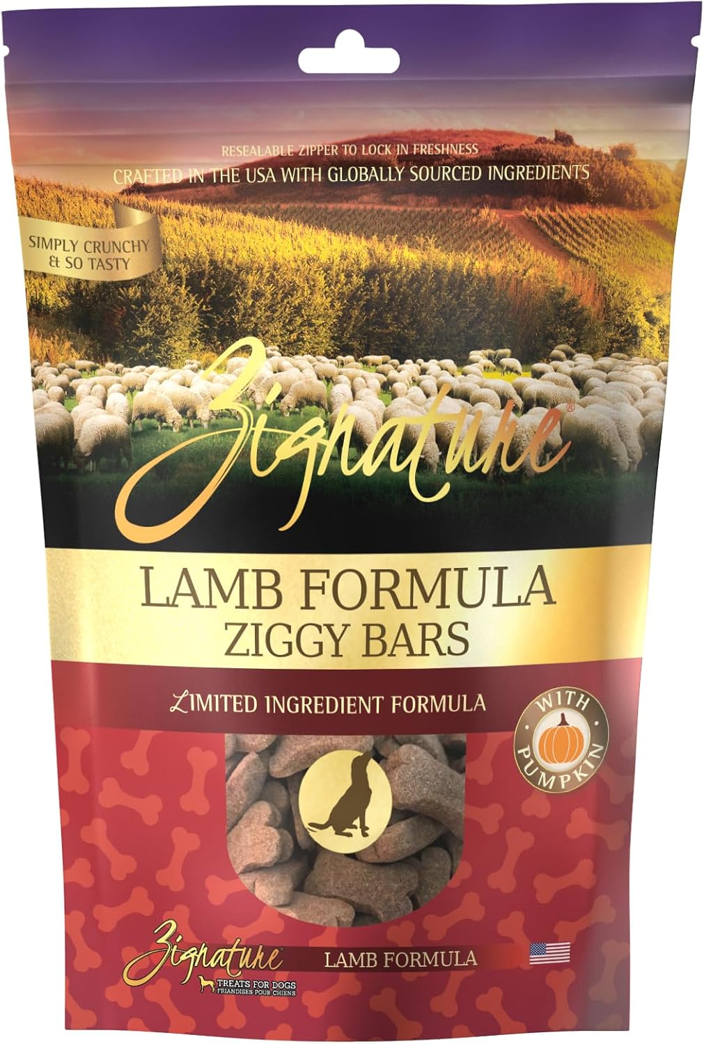 Zignature Lamb Limited Ingredient Formula Biscuit Dog Treats 12Oz