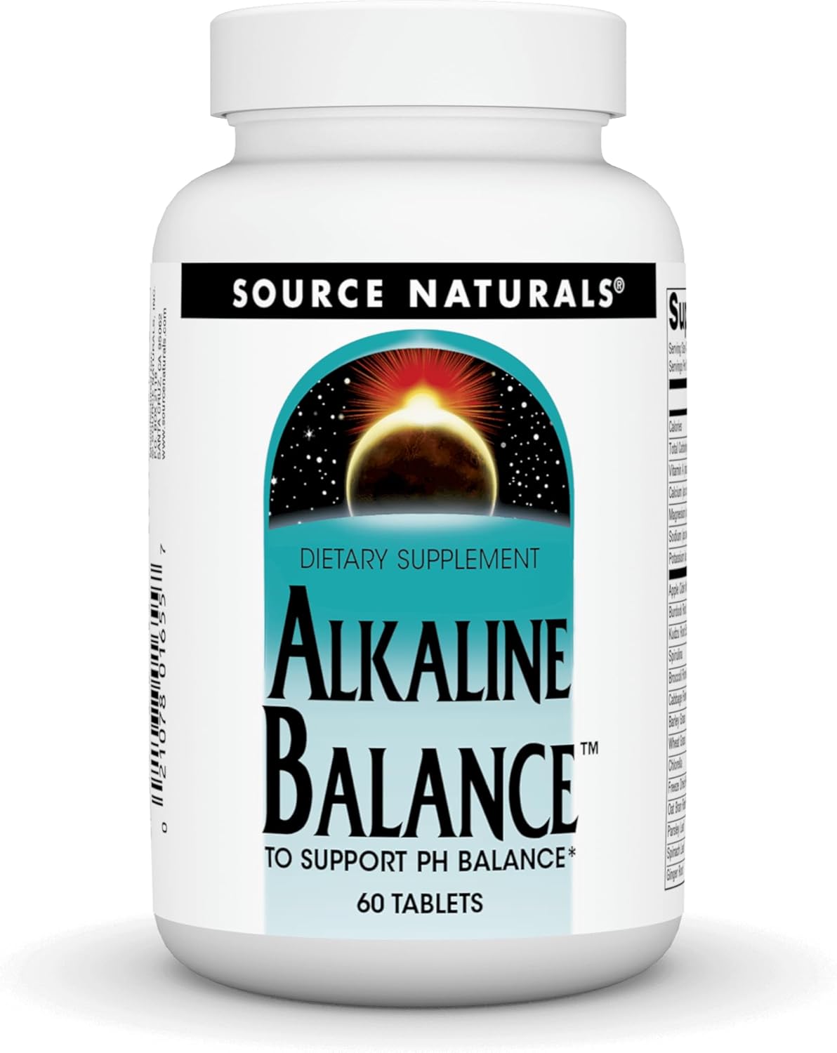 Source Naturals Alkaline Balance To Support Ph Balance*, 60 Tablets