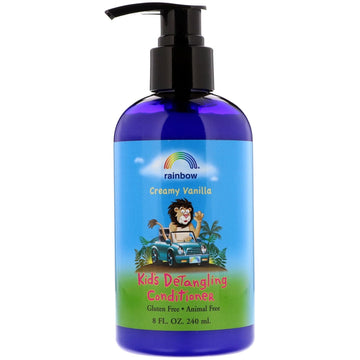 Rainbow Research Organic Herbal Detangling Conditioner For Kids, Creamy Vanilla, 8 Fluid Ounce : Standard Hair Conditioners : Beauty & Personal Care