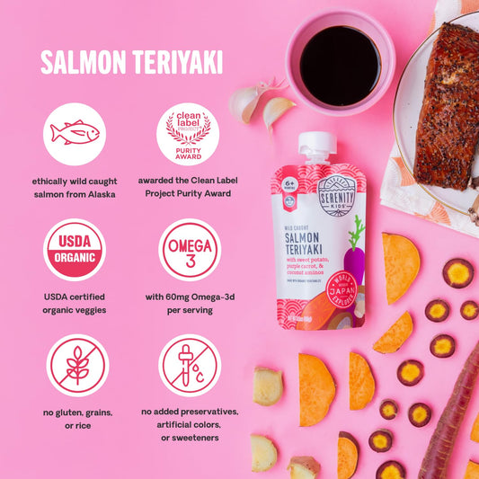 Serenity Kids 7+ Months World Explorers Baby Food Pouches Puree Made With Ethically Sourced Meats & Organic Veggies | 3.5 Ounce Bpa-Free Pouch | World Explorers Variety Pack | 18 Count
