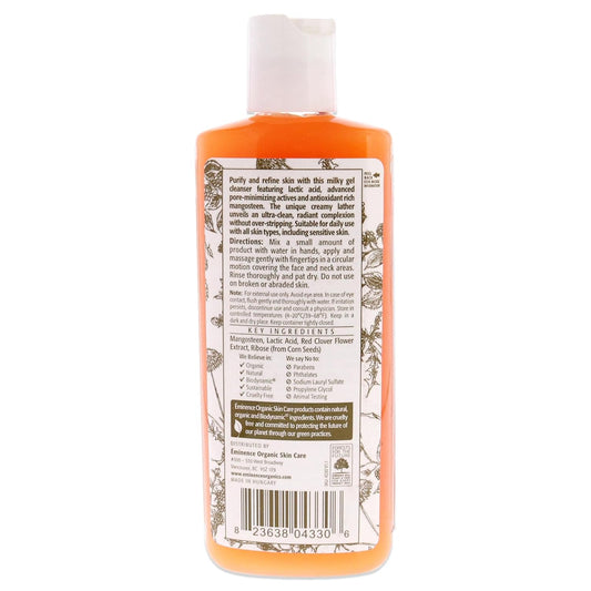 Eminence Organic Skincare Mangosteen Daily Resurfacing Cleanser, 4.2 Ounce : Beauty & Personal Care