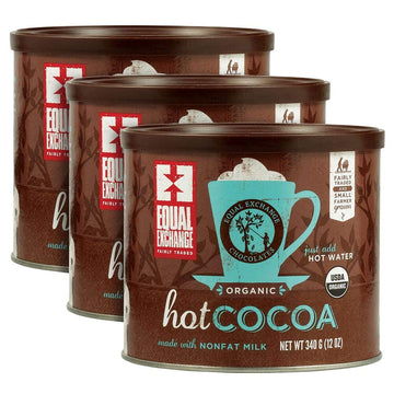 Equal Exchange Organic Dark Hot Chocolate, 12 Ounce